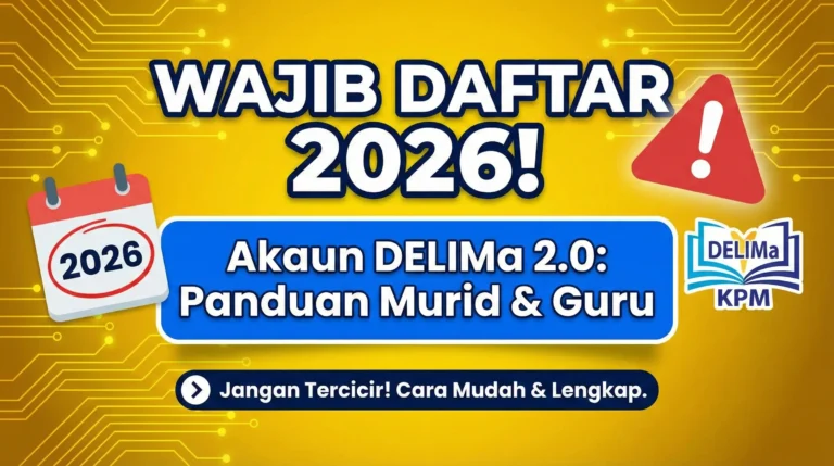 FUNGSI TERAS DELIMa 2.0 KPM BERDASARKAN KEMAS KINI TERKINI 2026
