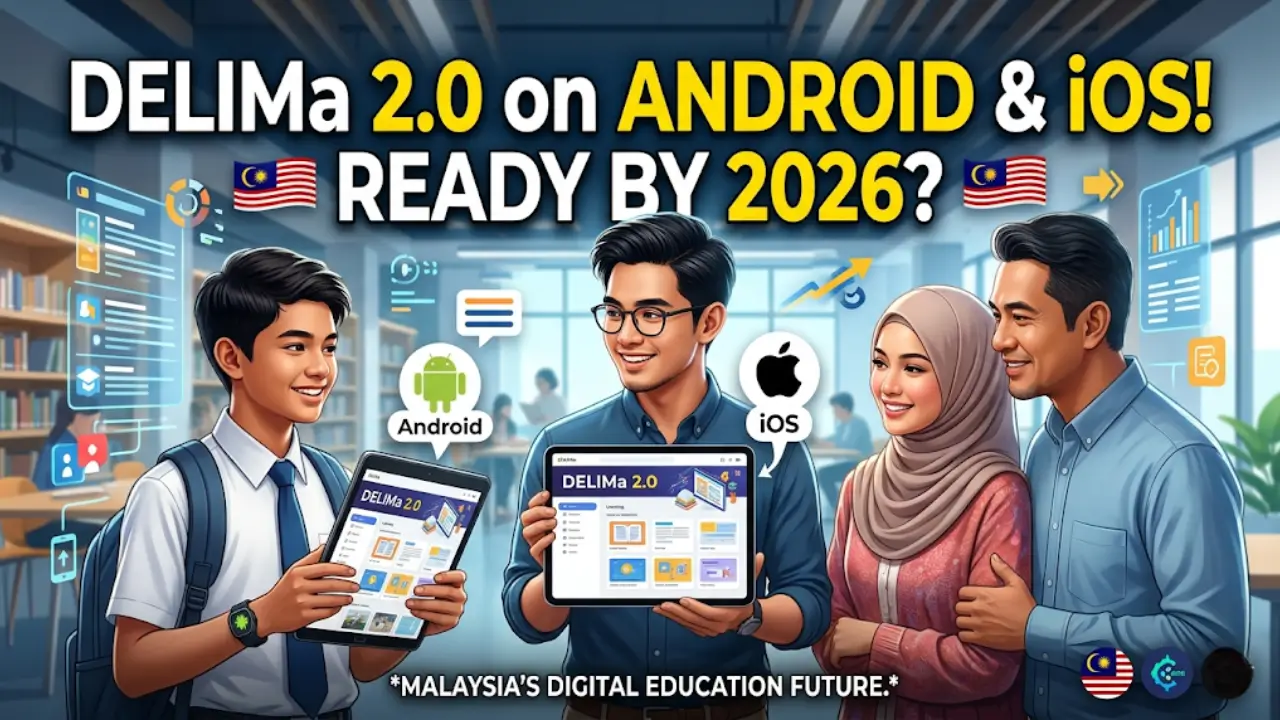 Keserasian DELIMa 2.0 Boleh Digunakan di Android dan iOS 2026
