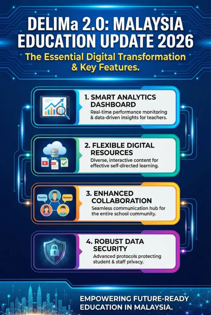Panduan Daftar Akaun DELIMa 2.0 2026 untuk Murid & Guru